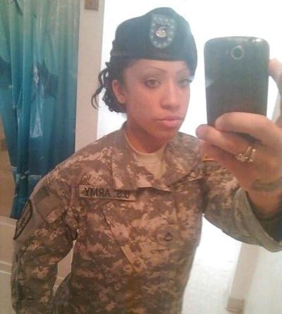 9P Nude Army Chick