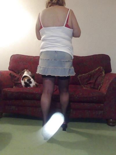 13P Black stockings