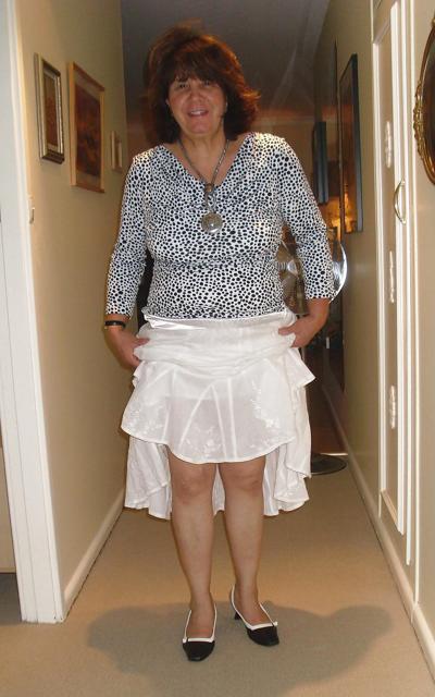 25P Rosemary sexy legs and upskirt 11