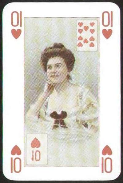 21P Erotic Playing Cards 1 - Mix 1895 - 1920 for westerwald