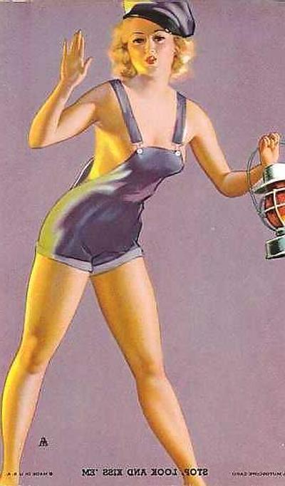 25P Vintage Pinups Earl Moran