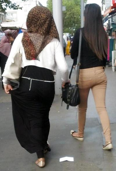 9P Candid Fat Bengali Hijabi Ass