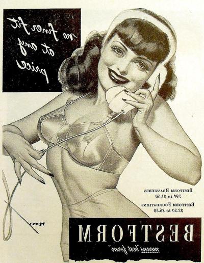7P Vintage Bra's