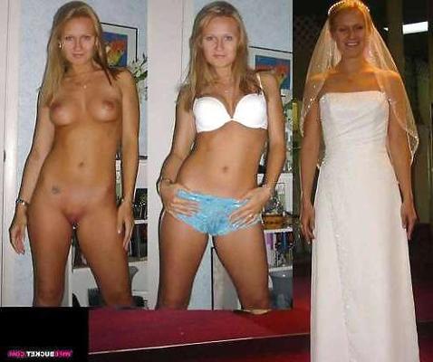 25P The Bride then nude! 3