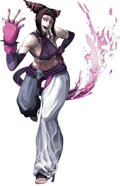 25P Ecchi Juri Han street fighter serie