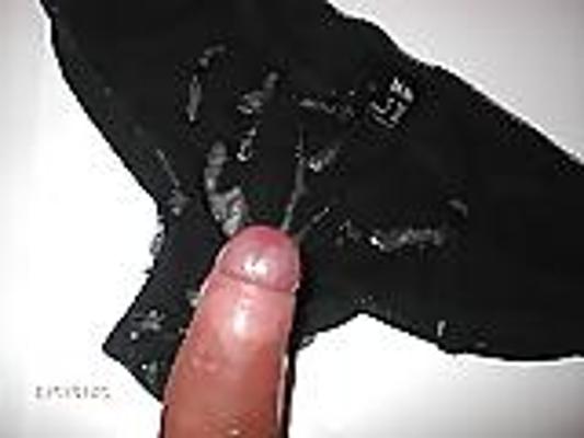 9P パンティに射精