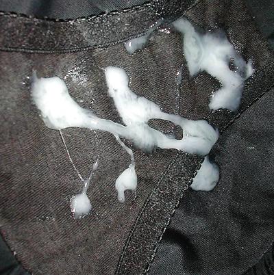 7P No! I told you NOT to cum on my panties!