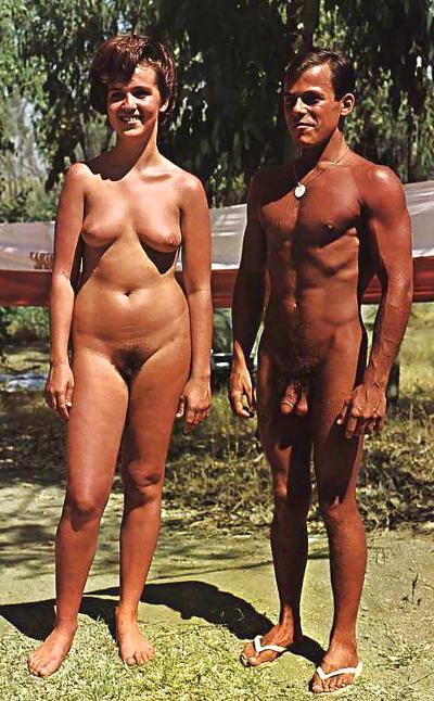 16P Retro Nudist Pics
