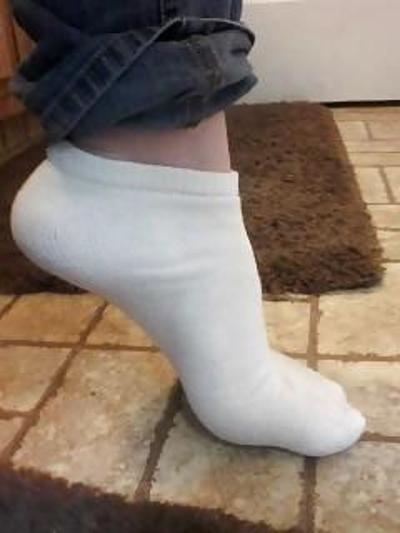 22P JUST WHITE ANKLE SOCKS
