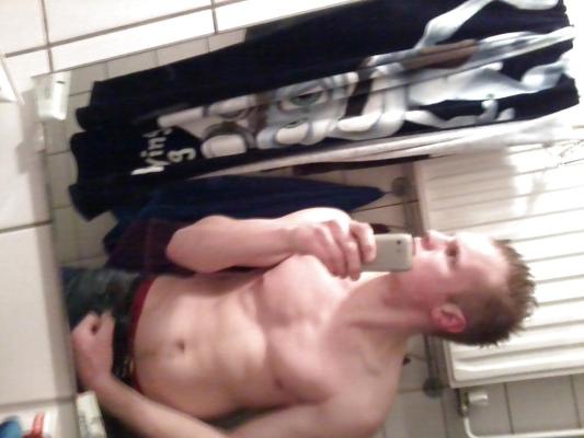 6P Big white cock shows by young skinny boy