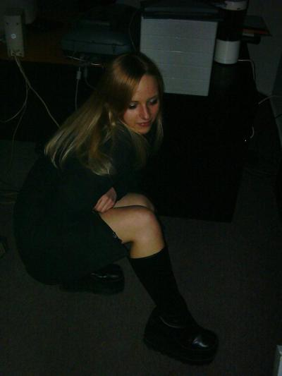 16P Cute blonde amateur at home and office