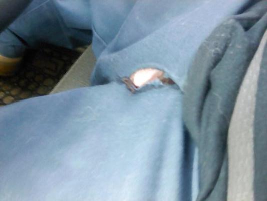 16P Driving along and found a hole 