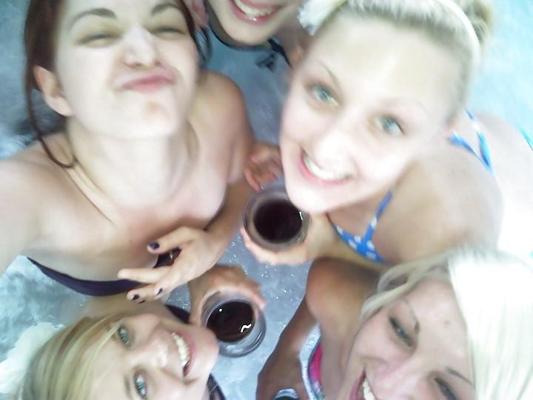 7P Jacuzzi College Freshman Party