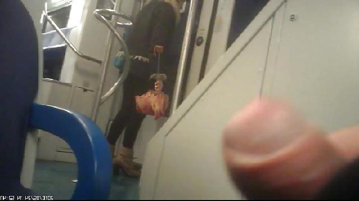 25P Public msturbation 1 - train
