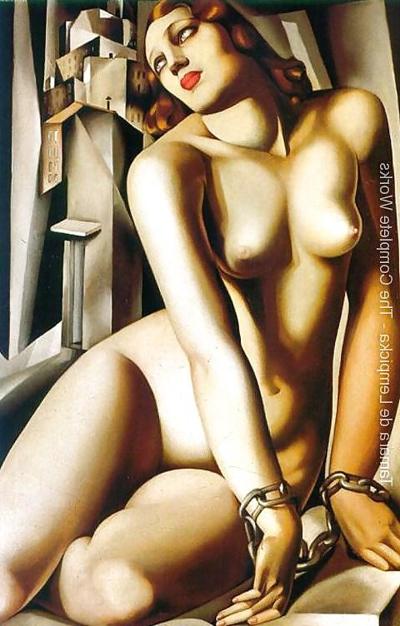 25P Tamara de Lempicka Art Deco painter and Glamour Star 