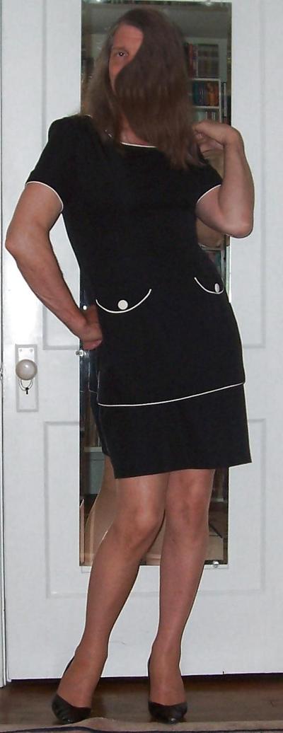 13P Crossdressing - Black with White Trim
