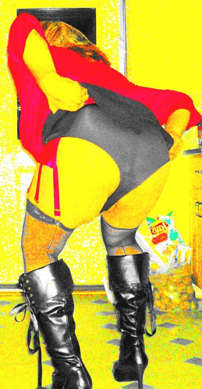 4P Slut in boots