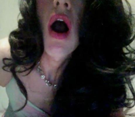 25P My sexy cocksucking sissy lips