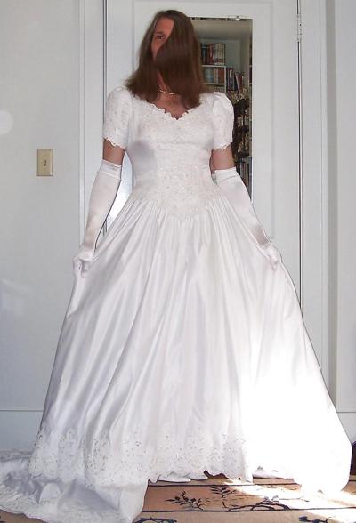 10P Crossdressing - My Wedding Dress