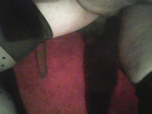 4P Stockings (blk) and heels