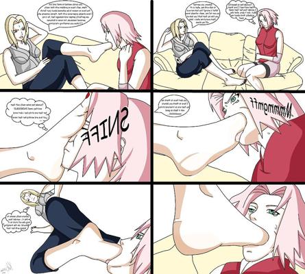 15P NARUTO -ナルト- エロ その 10 (足フェチ編) (綱手)