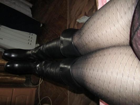 21P My wife in boots and black PH