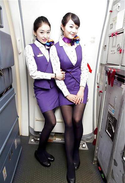 15P 本物のアジア航空客室乗務員スチュワーデス