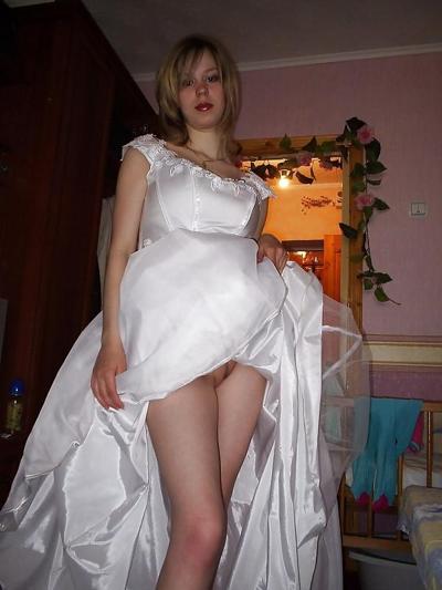 14P She takes off her wedding dress - N. C. 