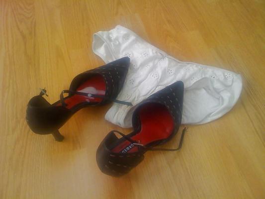 13P The  wife's shoes & pants 2