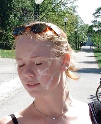 19P Cum face!!!!  (teen facials)