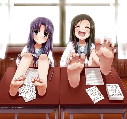 20P Sexy Feet Anime Style
