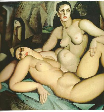 9P Vintage Lesbian Art