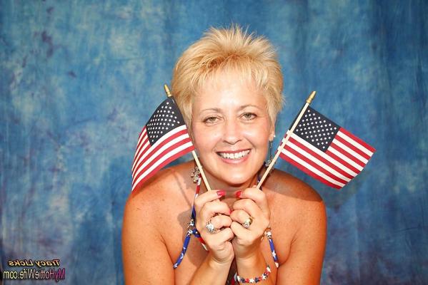 18P Tracy Licks.....Another Sexy Red, White and Blue Holiday!!