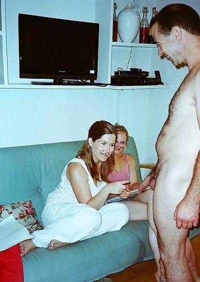 7P Women and cock 3 - Real CFNM fun