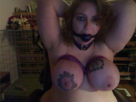 16P Gagged Busty BBW