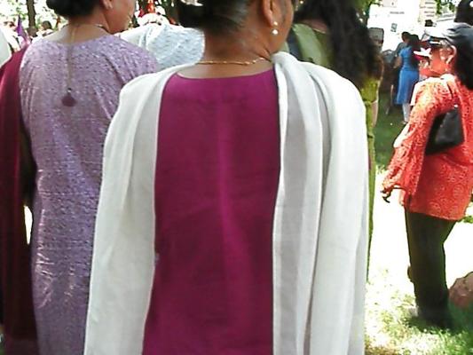 4P Tante indienne dans la rue