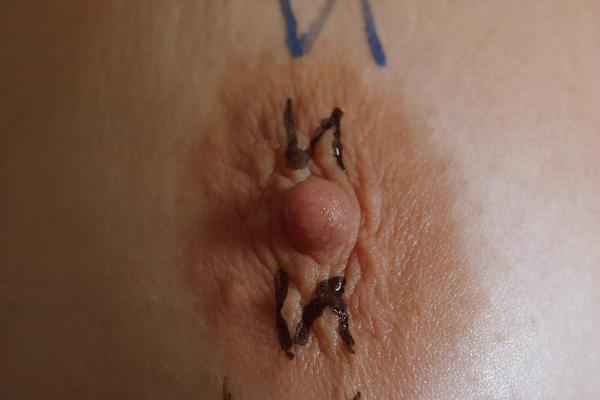 18P Writing on tits