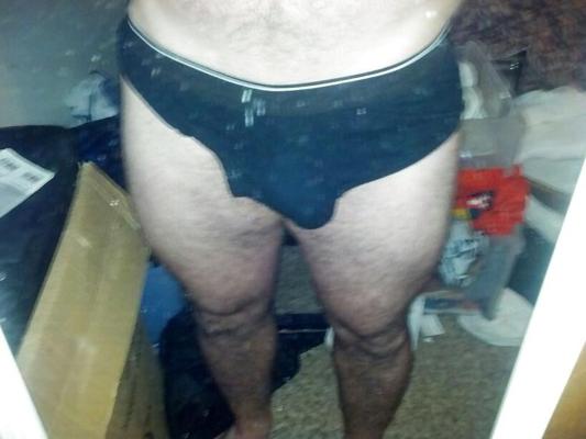 7P Cock and ass in briefs 