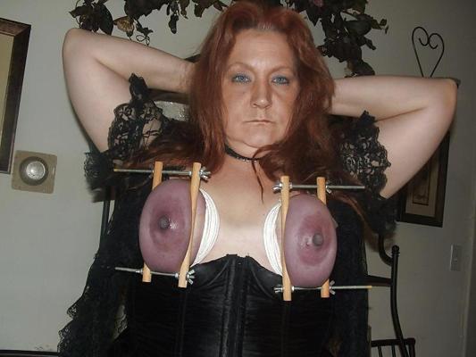 25P Nasty slut with her tits tied