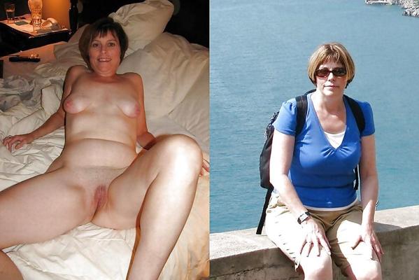 19P Dressed & Undressed White Women from the Net #2