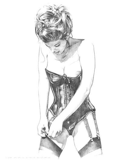 23P Some Fetish Fantasy Drawings