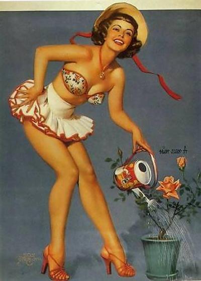15P Vintage Pinups Zoe Mozert