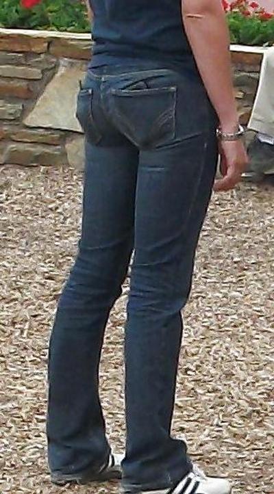 20P Schöner Arsch in Blue Jeans #2