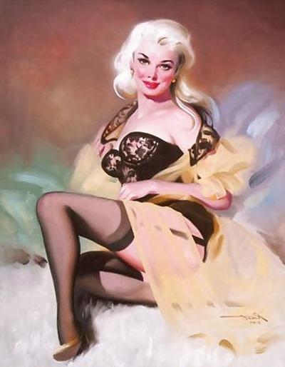 25P Vintage Pinups Donald Rust