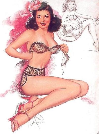 13P Vintage Pinups T.N. Thompson