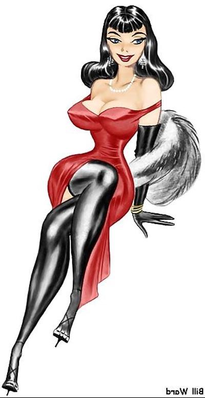 25P Vintage Pinups Bill Ward