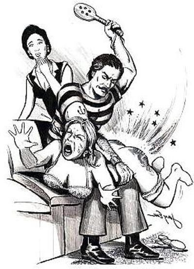 12P Spanking drawings