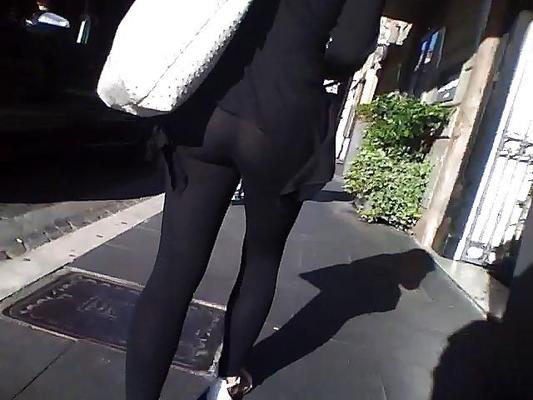 4P Captures d'écran - voir à travers les leggings de rue