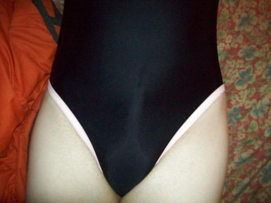 7P Naomi's Pink & Black Swimsuit