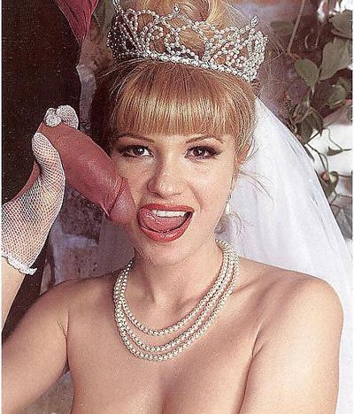 5P Hot blonde getting cock at her wedding night
